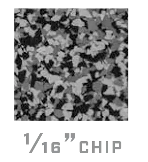 1/16" Chip decorative chip flake